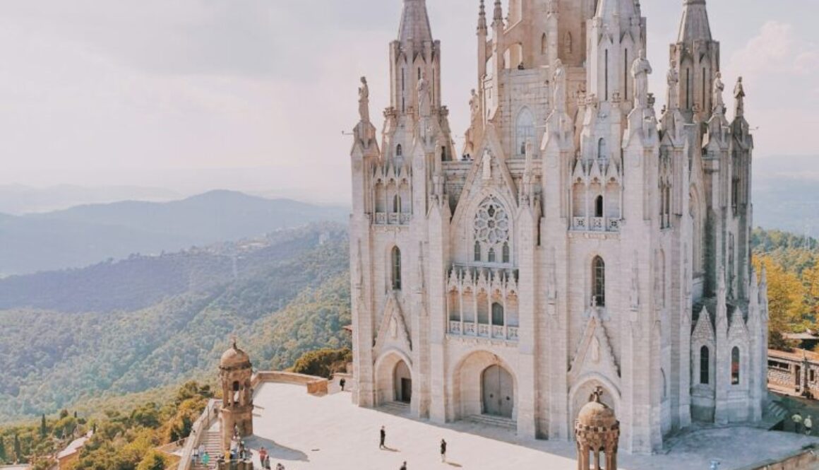 Tibidabo Amusement Park, Barcelona, Spain